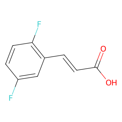 反式-2,5-二氟肉桂酸,2,5-Difluorocinnamic acid