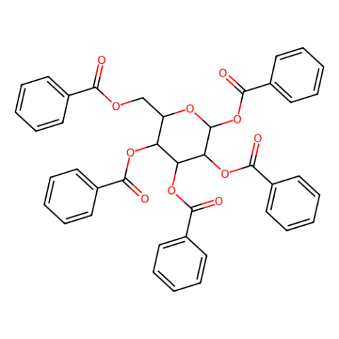 Α-D-五苯甲酸酰吡喃葡萄糖,α-D-Glucopyranose pentabenzoate