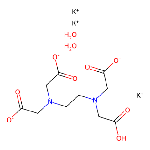 乙二胺四乙酸三鉀鹽二水合物,Ethylenediaminetetraacetic acid tripotassium salt dihydrate