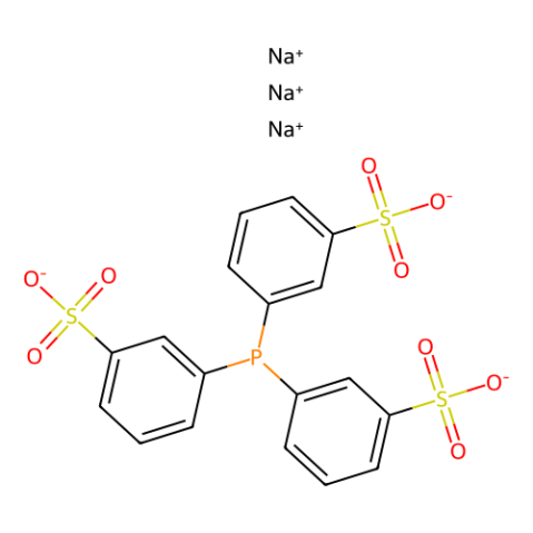 三苯基膦三间磺酸钠盐,Triphenylphosphine-3,3′,3′′-trisulfonic acid trisodium salt