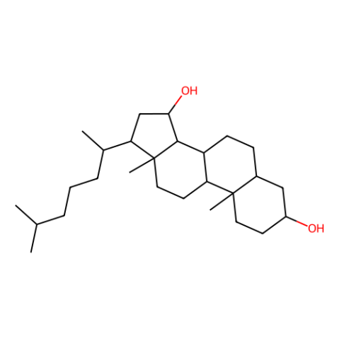 5α-胆固醇3β,15β-二醇,5α-cholestane-3β,15β-diol