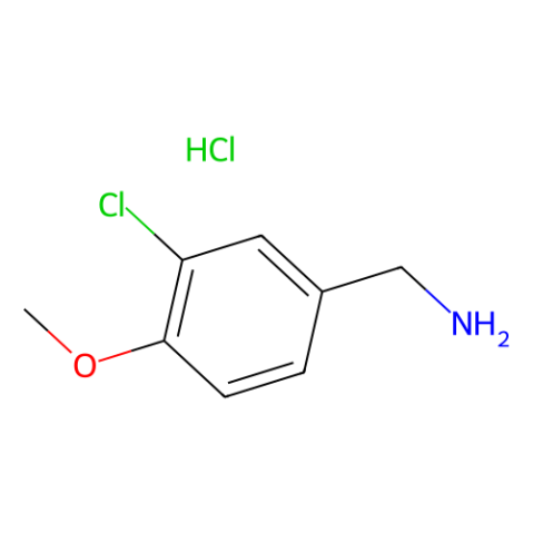 3-氯-4-甲氧基苄胺盐酸盐,(3-chloro-4-methoxyphenyl)methanaminehydrochloride