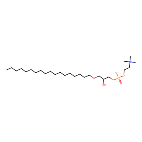 1-O-十八烷基-2-羟基-sn-甘油-3-磷酸胆碱,1-O-octadecyl-2-hydroxy-sn-glycero-3-phosphocholine