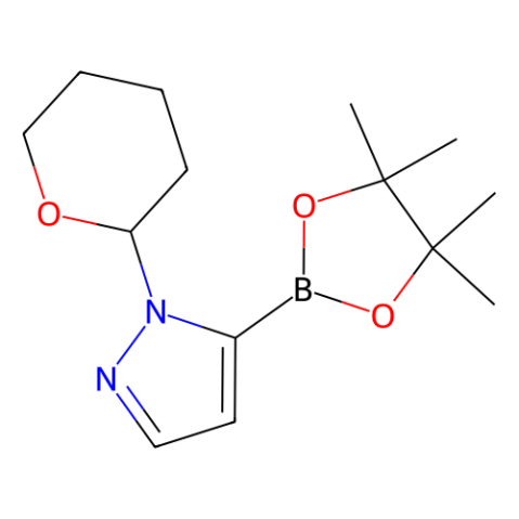 1-(2-四氢吡喃基)-1H-吡唑-5-硼酸频哪酯,1-(Tetrahydro-2H-pyran-2-yl)-1H-pyrazole-5-boronic acid pinacol ester