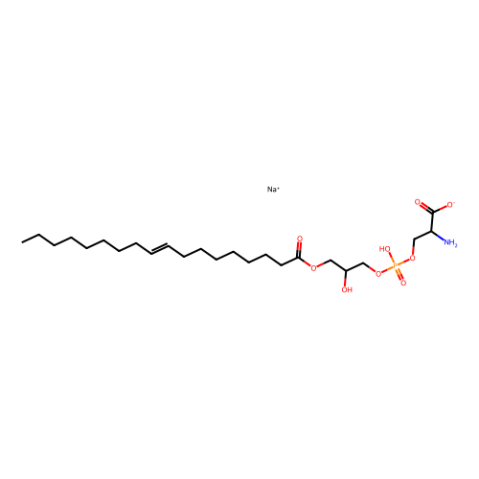 1-油?；?2-羥基-sn-甘油-3-磷酸-L-絲氨酸(鈉鹽),1-oleoyl-2-hydroxy-sn-glycero-3-phospho-L-serine (sodium salt)