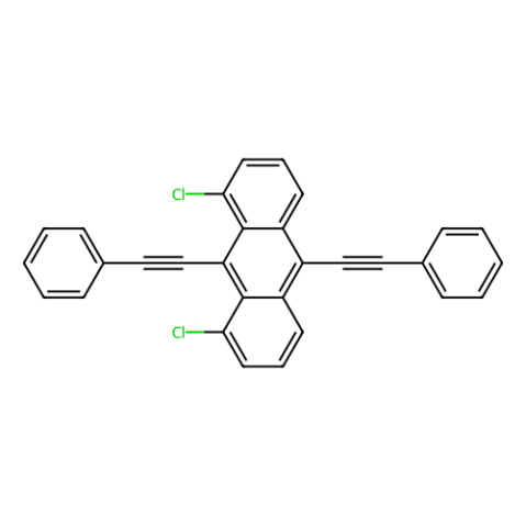 1，8-二氯-9，10-二苯乙炔基蒽,1,8-Dichloro-9,10-bis(phenylethynyl) anthracene