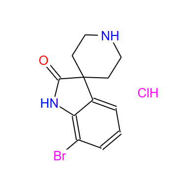 7-溴-1,2-二氢螺[吲哚-3,4'-哌啶]-2-酮盐酸盐,7-Bromo-1,2-dihydrospiro[indole-3,4'-piperidine]-2-one hydrochloride