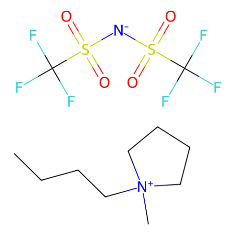 1-正丁基-1-甲基吡咯烷二(三氟甲基磺酰)酰亚胺,1-Butyl-1-methylpyrrolidinium Bis(trifluoromethanesulfonyl)imide