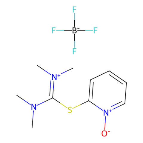 S-(1-氧代-2-吡啶基)-N,N,N′,N′-四甲基硫脲四氟硼酸盐,2-(1-Oxy-pyridin-2-yl)-1,1,3,3-tetramethylisothiouronium tetrafluoroborate