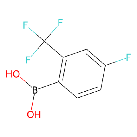 4-氟-2-(三氟甲基)苯基硼酸 (含不同量的酸酐),4-Fluoro-2-(trifluoromethyl)benzeneboronic Acid (contains varying amounts of Anhydride)