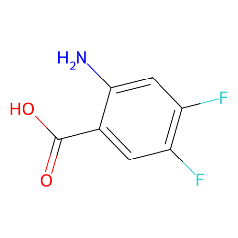 2-氨基-4,5-二氟苯甲酸,2-Amino-4,5-difluorobenzoic acid