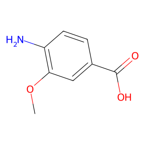 4-氨基-3-甲氧基苯甲酸,4-Amino-3-methoxybenzoic acid