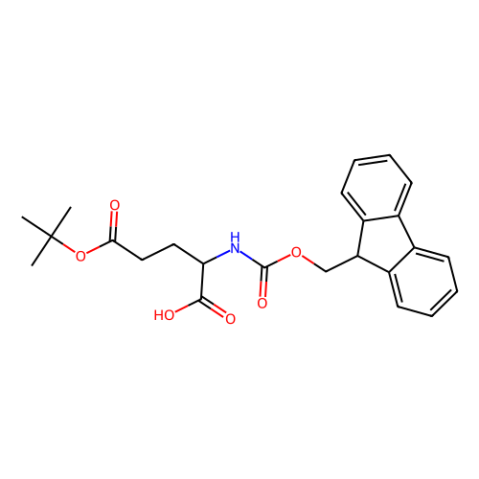 N-芴甲氧羰基-D-谷氨酸 gamma-叔丁酯,Fmoc-D-Glu(OtBu)-OH