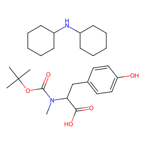 N-叔丁氧羰基-N-甲基-L-酪氨酸二環(huán)己胺鹽,Boc-N-Me-Tyr-OH.DCHA