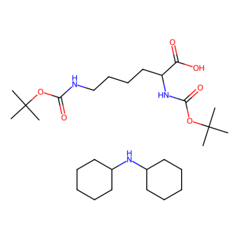 N,N'-二叔丁氧羰基-L-赖氨酸二环己胺盐,Boc-Lys(Boc)-OH.DCHA