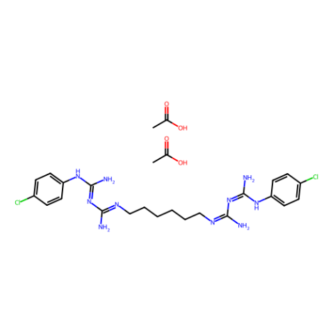 醋酸氯己定,Chlorhexidine diacetate salt hydrate