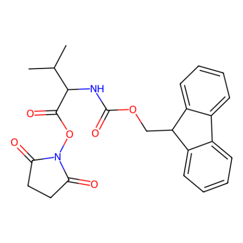 N-Fmoc-L-纈氨酸 N-丁二烯胺亞胺酯,N-Fmoc-L-valine N-succinimidyl ester