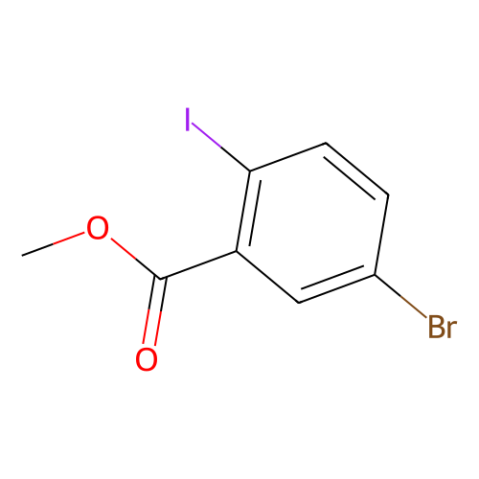 5-溴-2-碘苯甲酸甲酯,Methyl 5-bromo-2-iodobenzoate