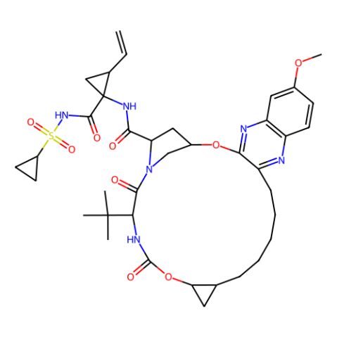 MK-5172,Hepatitis C Virus NS3/4A Protease 抑制剂,MK-5172