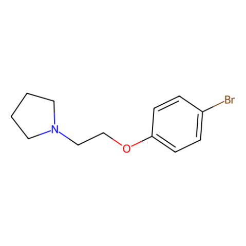 1-(2-(4-溴苯氧基)乙基)吡咯烷,1-[2-(4-Bromophenoxy)ethyl]pyrrolidine
