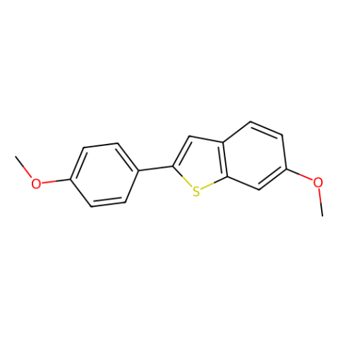 6-甲氧基-2-(4-甲氧苯基)苯并[b]噻吩,6-Methoxy-2-(4-methoxyphenyl)benzo[b]thiophene