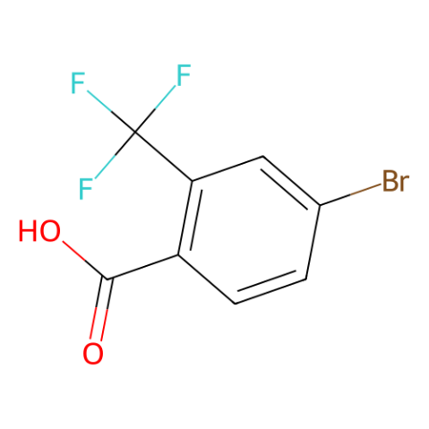 4-溴-2-(三氟甲基)苯甲酸,4-Bromo-2-(trifluoromethyl)benzoic acid