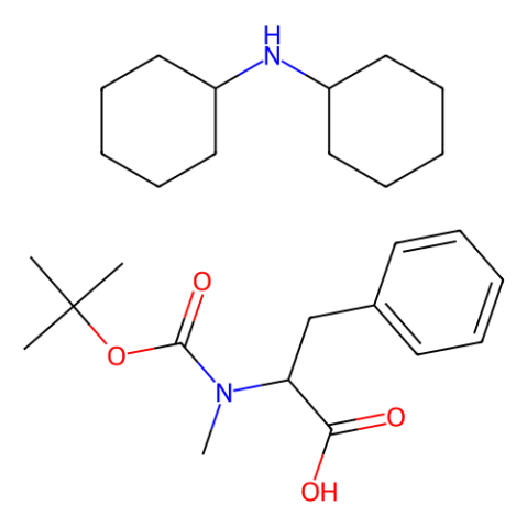 N-叔丁氧羰基-N-甲基-L-苯丙氨酸二环己胺盐,Boc-N-Me-Phe-OH (dicyclohexylammonium) salt