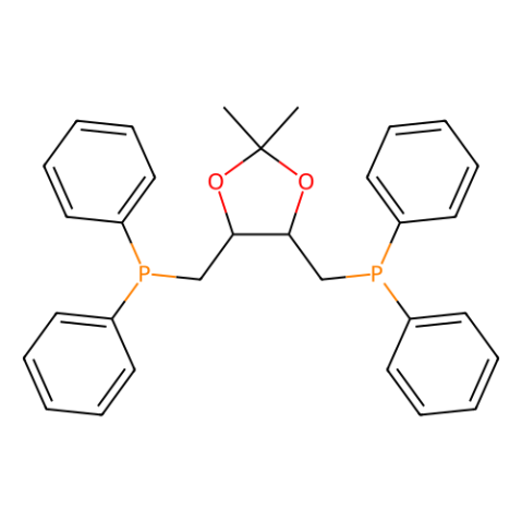 (2S,3S)-(+)-1,4-双(二苯基膦基)-2,3-O-异亚丙基-2,3-丁二醇,(+)-2,3-O-Isopropylidene-2,3-dihydroxy-1,4-bis(diphenylphosp
