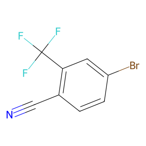 2-三氟甲基-4-溴苯腈,4-Bromo-2-(trifluoromethyl)benzonitrile