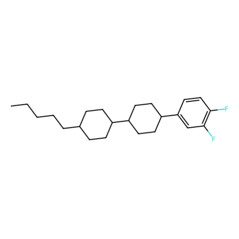 反,反-4-(3,4-二氟苯基)-4'-戊基双环己烷,trans,trans-4-(3,4-Difluorophenyl)-4'-n- pentylbicyclohexyl