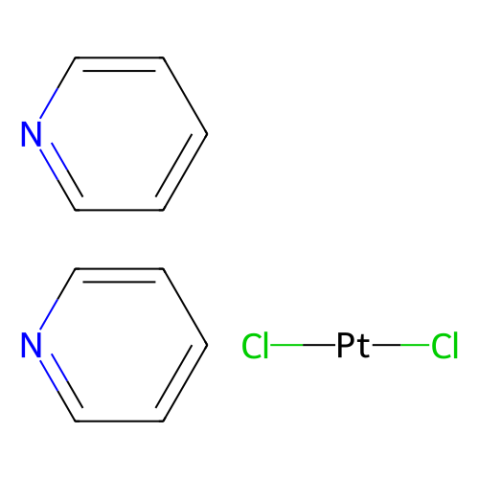 顺-二氯双(吡啶基)铂(II),cis-Dichlorobis(pyridine)platinum(II)