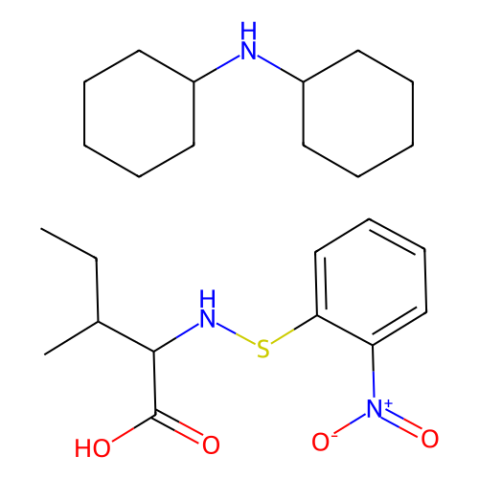 N-2-硝基苯亚磺酰基-L-异亮氨酸双环己铵盐,N-2-Nitrophenylsulfenyl-L-isoleucine Dicyclohexylammonium Salt