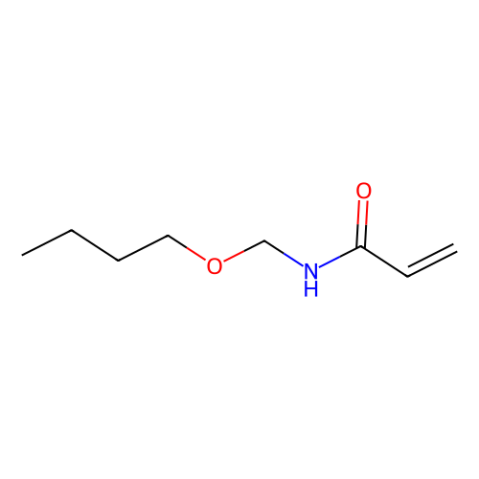 N-(丁氧基甲基)丙烯酰胺(含稳定剂MEHQ),N-(Butoxymethyl)acrylamide (stabilized with MEHQ)