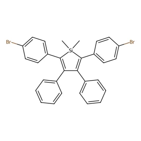 2,5-双(4-溴苯基)-1,1-二甲基-3,4-二苯基噻咯,2,5-Bis(4-bromophenyl)-1,1-dimethyl-3,4-diphenylsilole