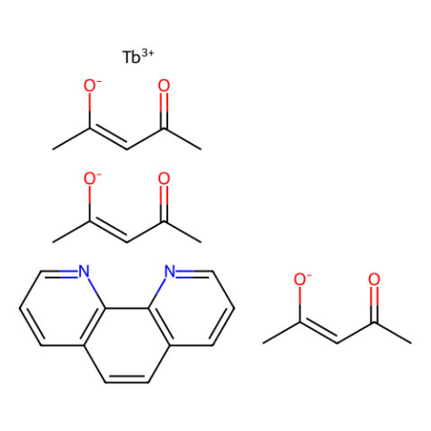 三(乙酰丙酮)(1,10-菲咯啉)铽(III),Tris(acetylacetonato)(1,10-phenanthroline)terbium(III)