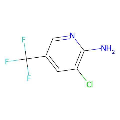 2-氨基-3-氯-5-三氟甲基吡啶,2-Amino-3-chloro-5-(trifluoromethyl)pyridine
