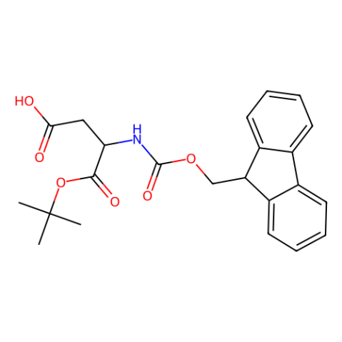 芴甲氧羰基-L-天冬氨酸-1-叔丁酯,Fmoc-Asp(OH)-OtBu