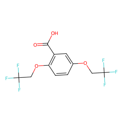 2,5-双(2,2,2-三氟乙氧基)苯甲酸,2,5-Bis(2,2,2-trifluoroethoxy)benzoic Acid