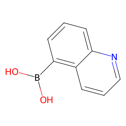 喹啉-5-硼酸(含數(shù)量不等的酸酐),Quinoline-5-boronic Acid(contains varying amounts of Anhydride)