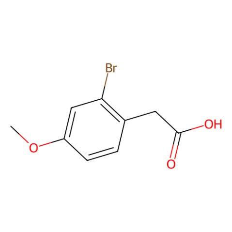 2-溴-4-甲氧基苯乙酸,2-Bromo-4-methoxyphenylacetic acid