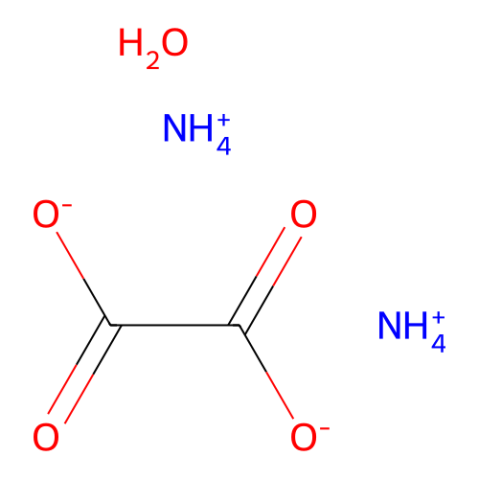 草酸銨,Ammonium oxalate monohydrate