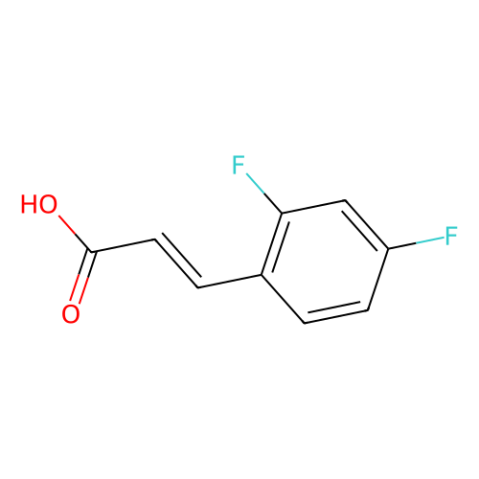 反式-2,4-二氟肉桂酸,trans-2,4-Difluorocinnamic acid