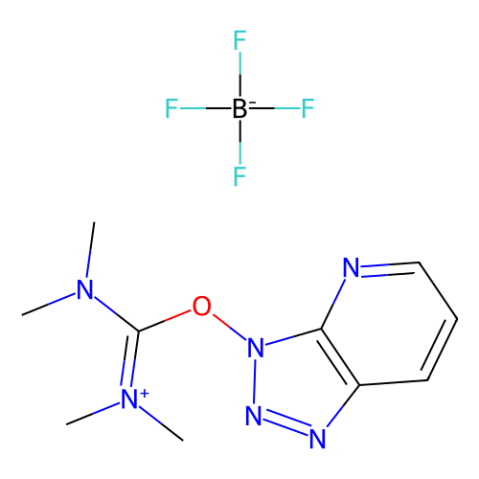 2-(7-氮杂苯并三氮唑)-N,N,N',N'-四甲基脲四氟硼酸盐,O-(7-Azabenzotriazole-1-yl)-N,N,N',N'-tetramethyluronium tetrafluoroborate
