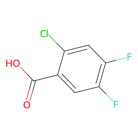 2-氯-4,5-二氟苯甲酸,2-Chloro-4,5-difluorobenzoic Acid