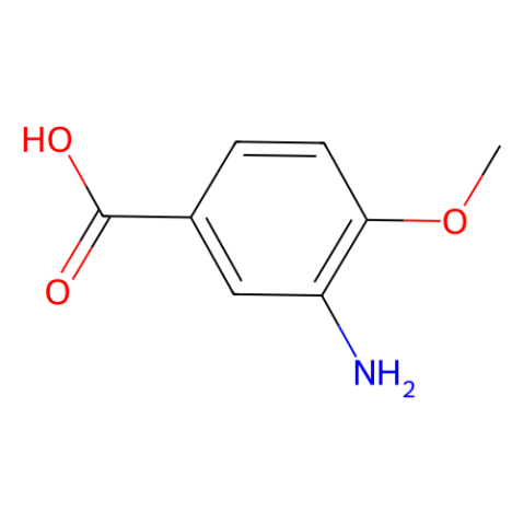 3-氨基-4-甲氧基苯甲酸,3-Amino-4-methoxybenzoic acid