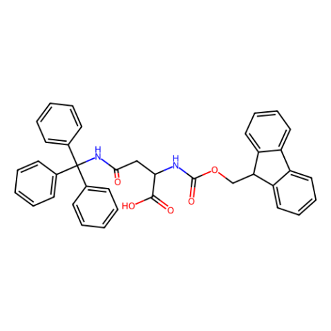 N-Fmoc-N'-三苯甲基-D-天冬酰胺,Fmoc-D-Asn(Trt)-OH