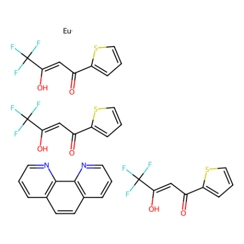 (1,10-菲咯啉)三[4,4,4-三氟-1-(2-噻吩基)-1,3-丁二酮]铕(III),(1,10-Phenanthroline)tris[4,4,4-trifluoro-1-(2-thienyl)-1,3-butanedionato]europium(III)