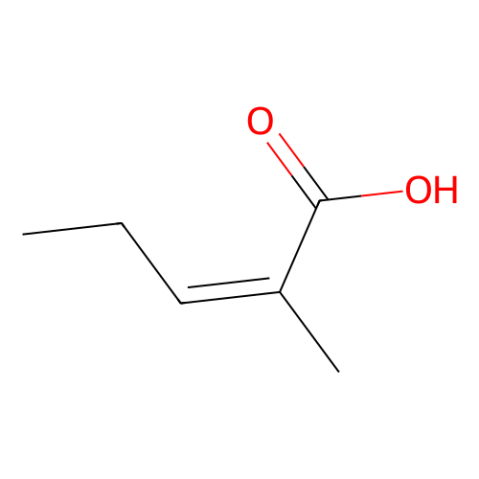 反-2-甲基-2-戊烯酸,2-Methyl-2-pentenoic acid