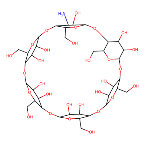 3A-氨基-3A-脫氧-(2AS,3AS)-α-環(huán)糊精水合物,3A-Amino-3A-deoxy-(2AS,3AS)-α-cyclodextrin Hydrate