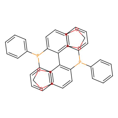 (S)-(-)-5,5'-双(二苯基膦)-4,4'-二-1,3-苯并二噁茂,(S)-(-)-5,5'-Bis(diphenylphosphino)-4,4'-bi-1,3-benzodioxole